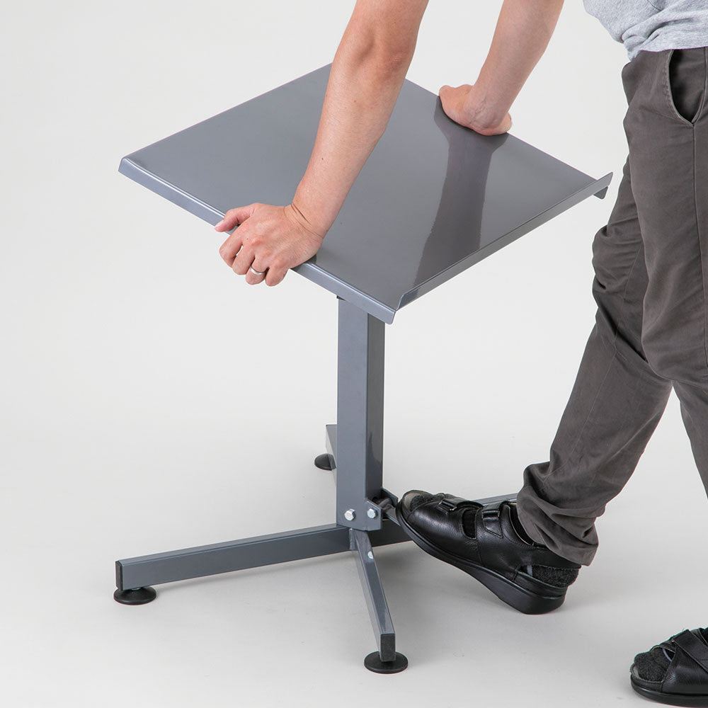 Lift/tilt workbench Gas spring lift Adjuster type 600 x 450 x 610-750mm 600-450 1 unit