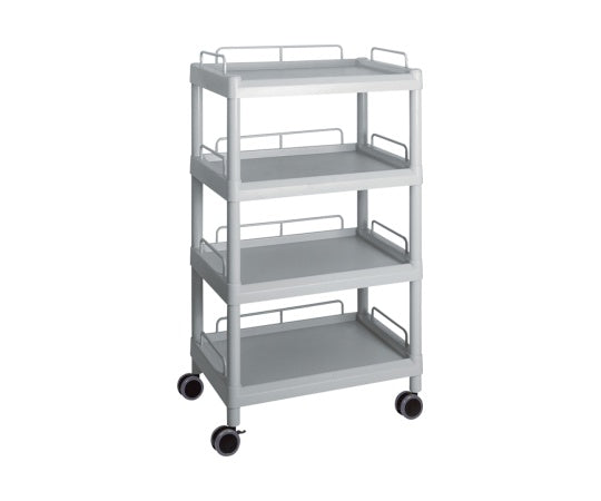 モバイルイージーカート(トールタイプ/ワイド32)グレー 4段 ガード枠あり ME32J 1個