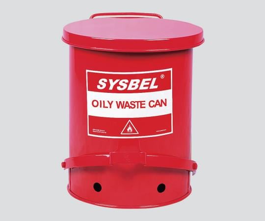 Fireproof trash can φ300×400mm WA8109100 1 piece