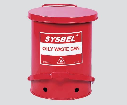 Fireproof trash can φ350×460mm WA8109300 1 piece