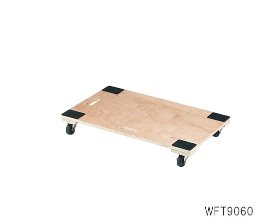 Wooden flat trolley 900×600×135mm WFT9060 1 unit