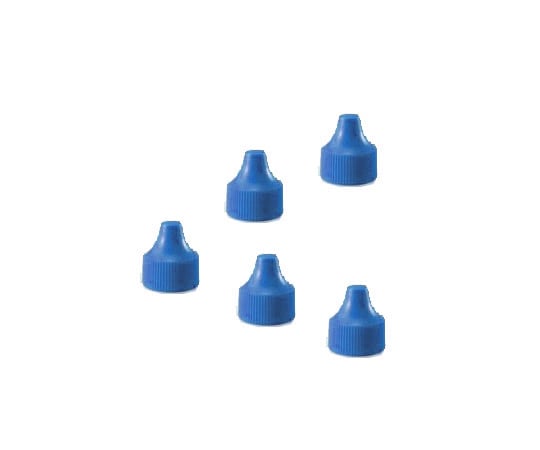 微量定量点滴びん用 キャップ 3mL用 青 1箱(100個入) 1B 242504 1箱(100個入)