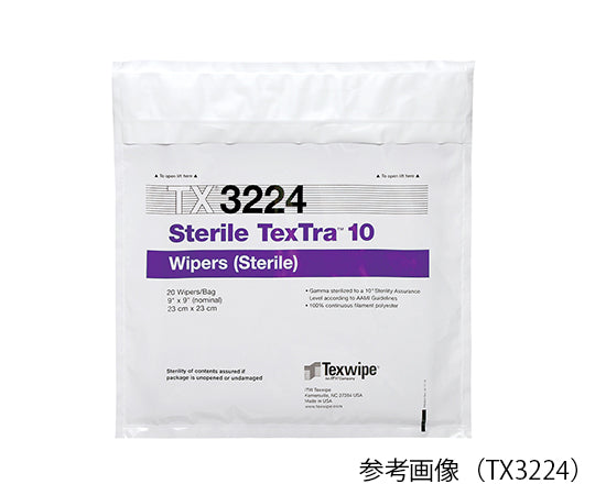 滅菌テクストラ10 Sterile TexTra™10 230×230mm 100枚入 TX3224 1袋(20枚×5袋入)