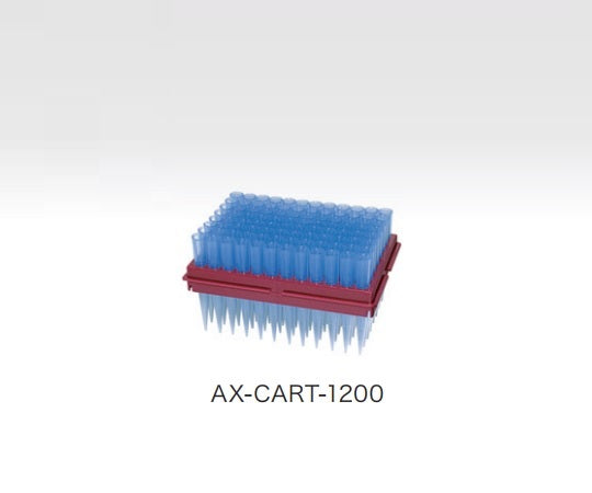 Tip cartridge for electronic micropipette 1 set (96 pieces x 10 sets) AX-CART-1200 1 set (96 pieces x 10 sets)