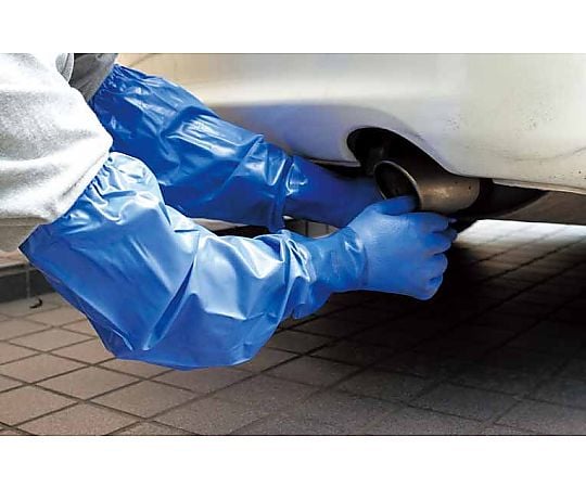 耐油手袋スーパーロングタイプ M 695-M 1双