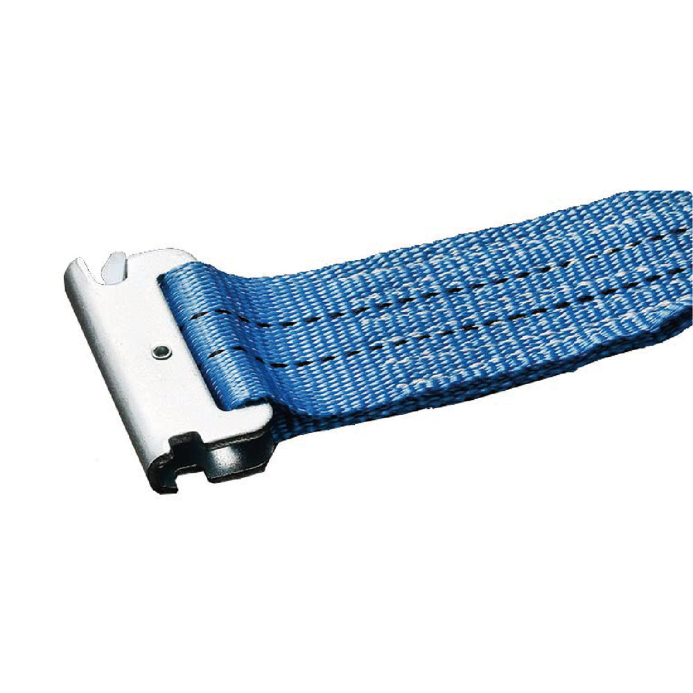 ラッシングベルト エコノミー フックタイプ 固定側サイズ1m 調整側サイズ5m 1本