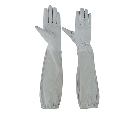 Long leather gloves Elbow-length leather gloves L 1 pair