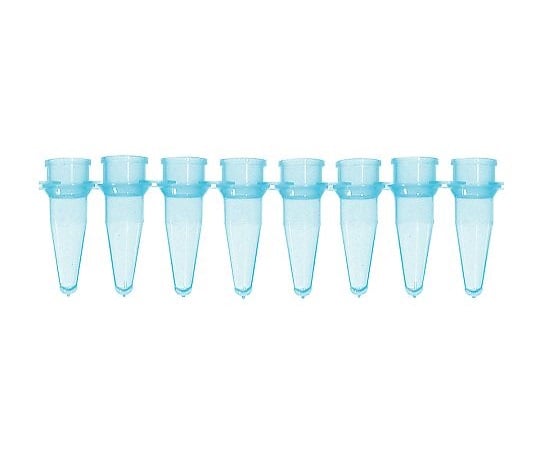 PCRチューブ 8連0.2mL 青 125本入 5010-4 1袋(125本入)