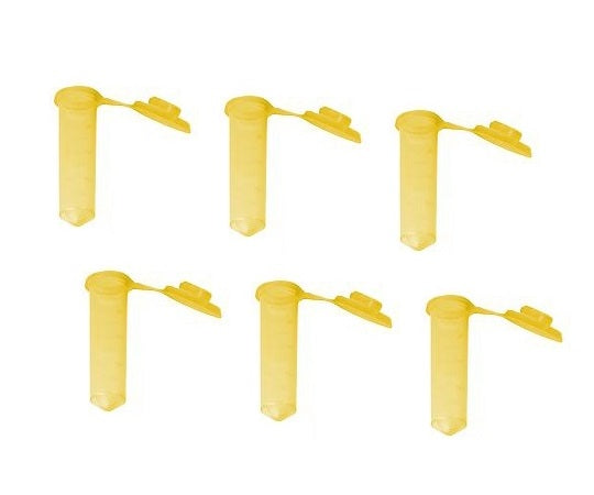 G-Tube(フラットトップ) 2mL 黄 500本入 4052 1袋(500本入)