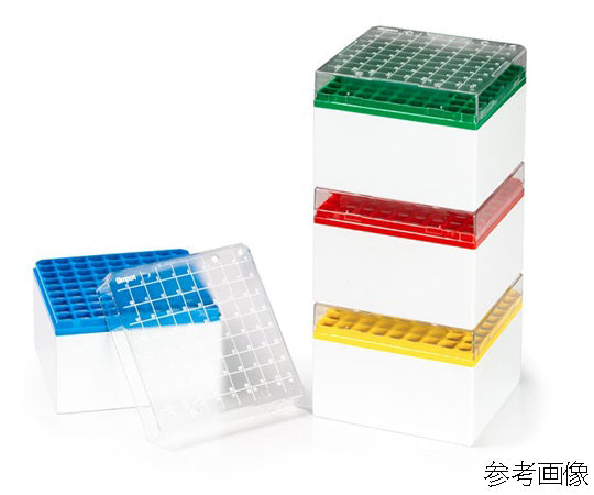 クライオストレージボックス Cryostore(TM) 緑 5個入 T314-581G 1パック(5個入)