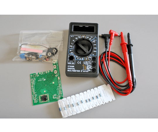 キットで遊ぼう電子回路(電子回路学習キット) ディジタルマルチメータ編 ECB-700T 1セット