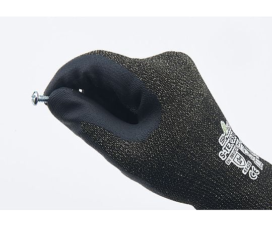 Cut-resistant nitrile rubber gloves with unlined back, 245mm, M, S-TEX581-M, 1 pair