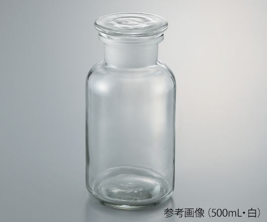 Wide-mouth reagent bottle, white, 250mL, 632414104250, 1 piece