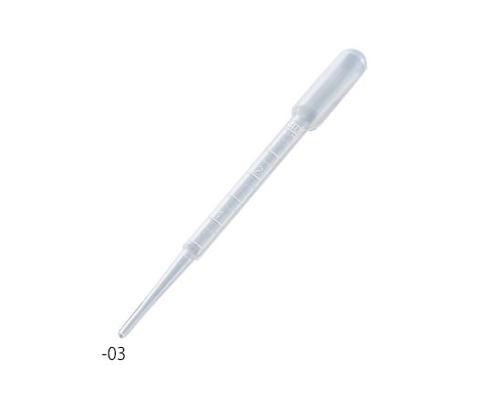 ポリスポイト(滅菌済み個入包装タイプ) 3mL 1000本入 9401084 1袋(1本×1000袋入)