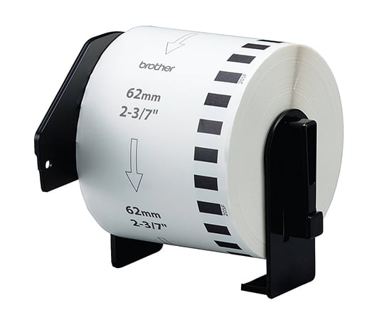 Thermal label printer long paper tape (large) width 62mm x 30.48m DK-2205 1 roll