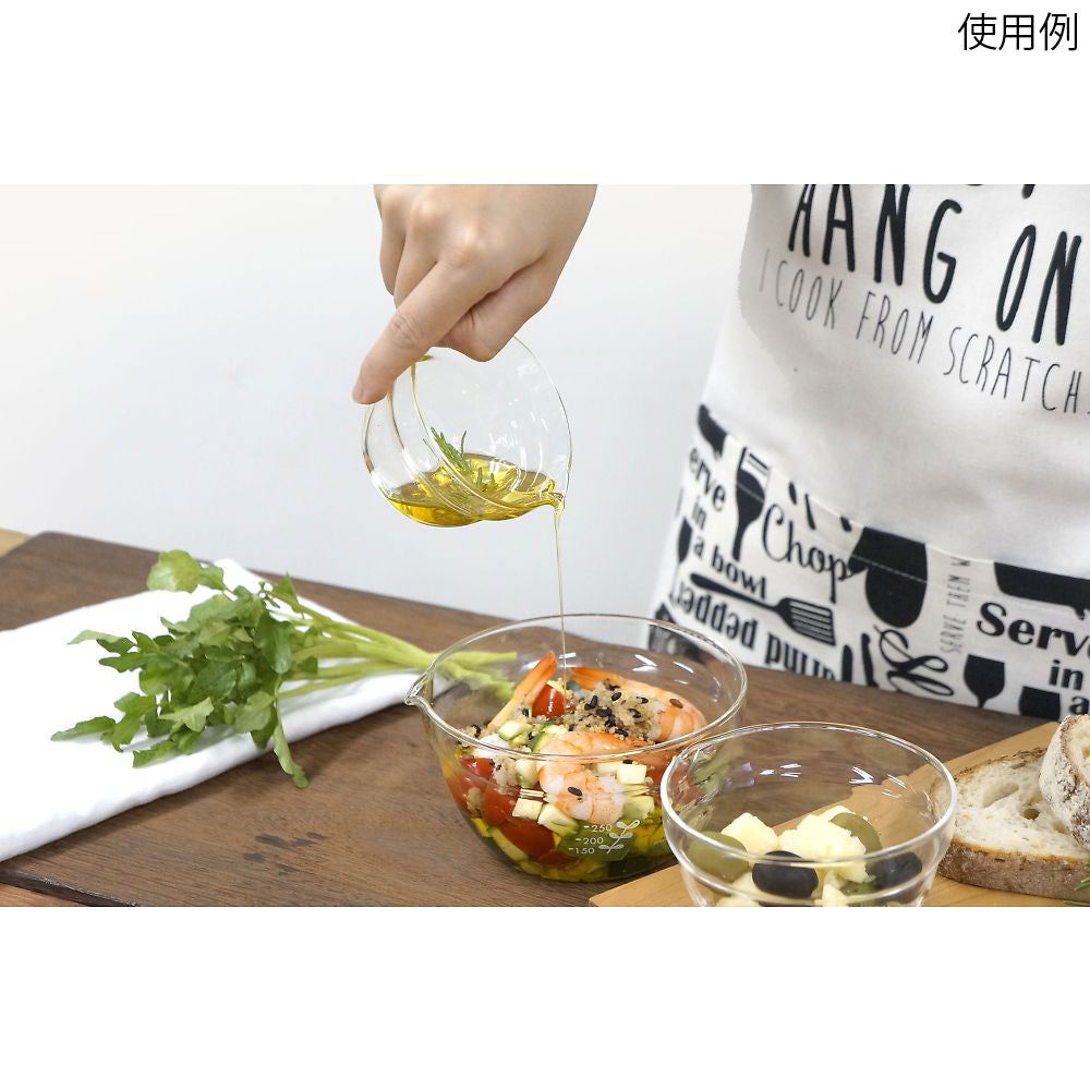 HARIO One-mouth Bowl Set, 3 Sizes, KB-1318, 1 Set