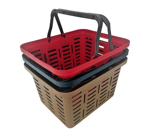 工具箱(スーパーバスケット) グリーン 465×385×280mm SB-465-G 1個