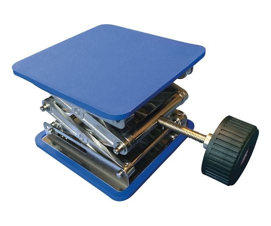 シリコンマット付きラボジャッキ 天板150×150mm 1個