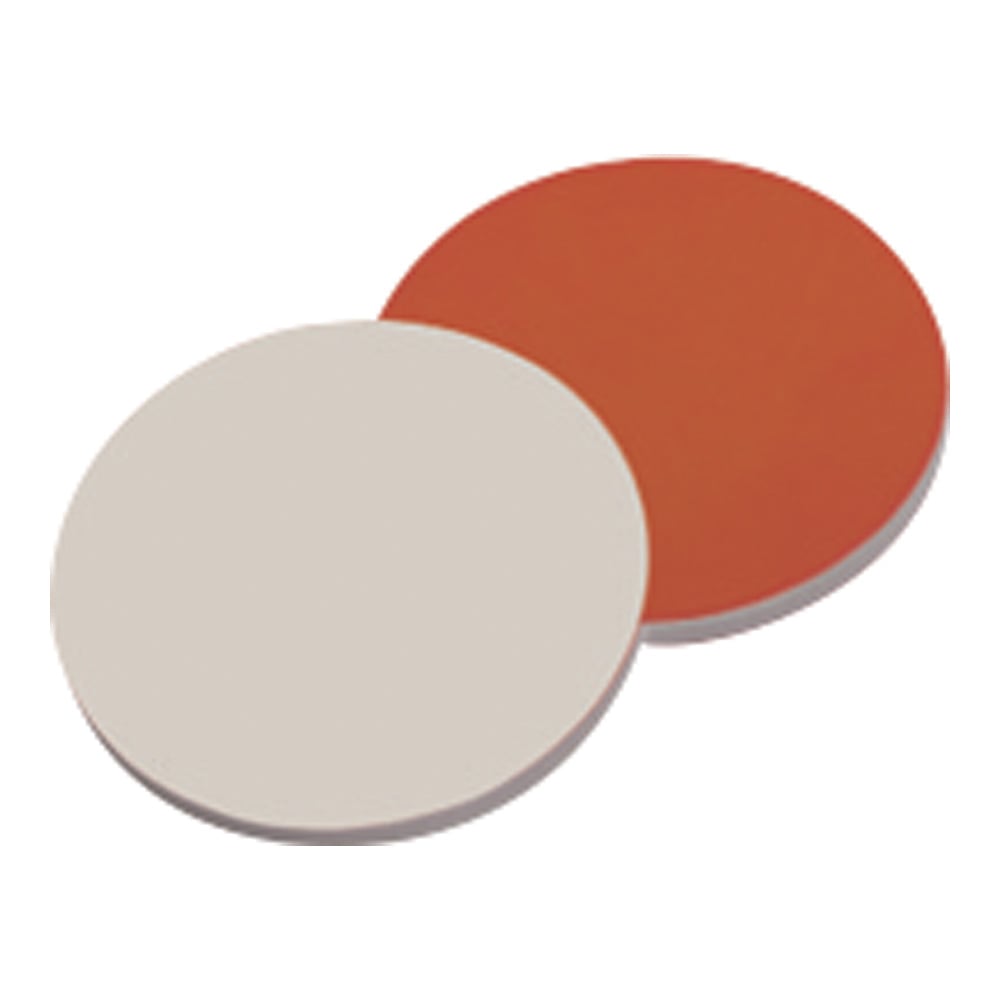 オートサンプラー用バイアル用 黒キャップ+セプタム(PTFE/ゴム)1袋(100個入) 1袋(100個入)