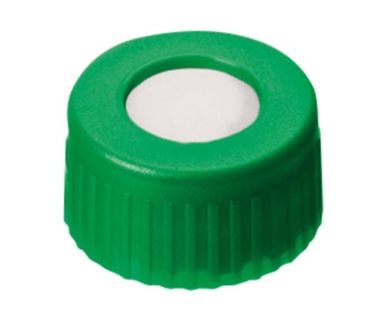 Vial cap for autosampler (for cap standard 9-425) Green screw cap + septum (PTFE/silicone) 100 pieces 4008224 1 bag (100 pieces)
