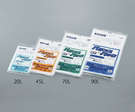 HD Garbage Bags 20L Semi-transparent 10 pieces per bag (10 pieces per bag)