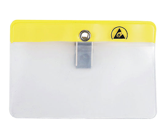 Anti-static name card holder (clip type) 98 x 65 mm 35011 1 piece