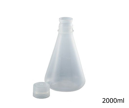 PP Erlenmeyer flask (with screw cap) 2000mL PEF2000 1pc