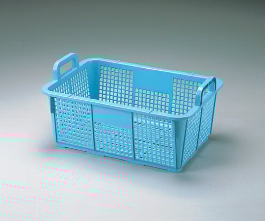 洗浄用バスケット (PE製) K-50 102300-00-BLL 1個