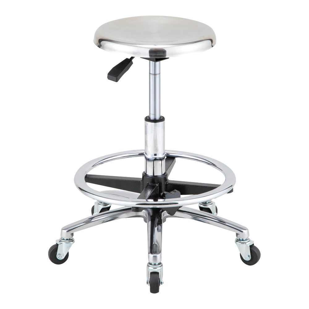 導電性チェア(ステンレス座面)φ480×455~610mm SS-C290R 1個