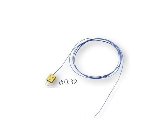 被覆K熱電対(テフロン(R)被覆) DS-2000-0321 1個