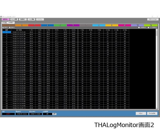 デジタル温湿度ロガー(でかモニ・メモリタイプ) THA-02L 1個