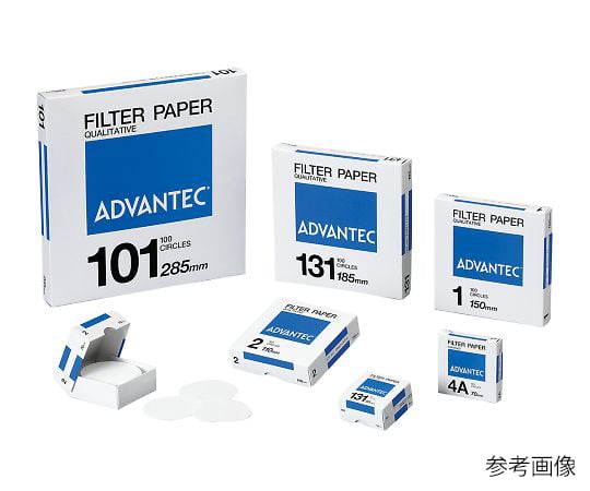 定性濾紙 No.1 100枚入 00011600 1箱(100枚入)
