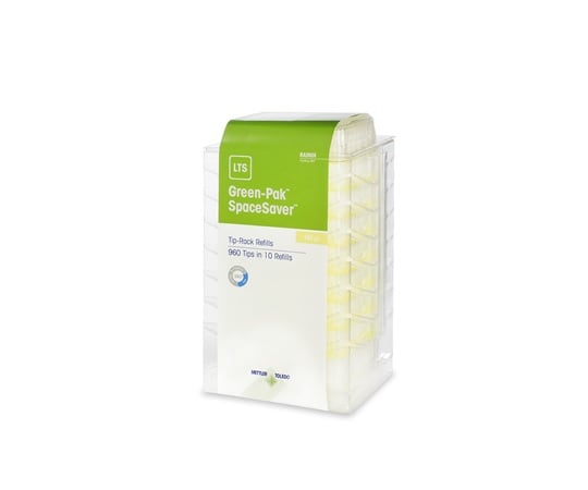 Green-Pak SpaceSaver 積み重ね式詰替チップ GPS-LTS-A-300µL-768/8 1個(96本×8段入) 30389303 1個(96本×8段入)
