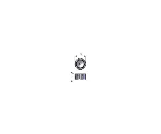 External Screw Cap for 48well format, in carrier, gray, 1 set (48 caps x 10 sets) MP53780 1 set (48 caps x 10 sets)