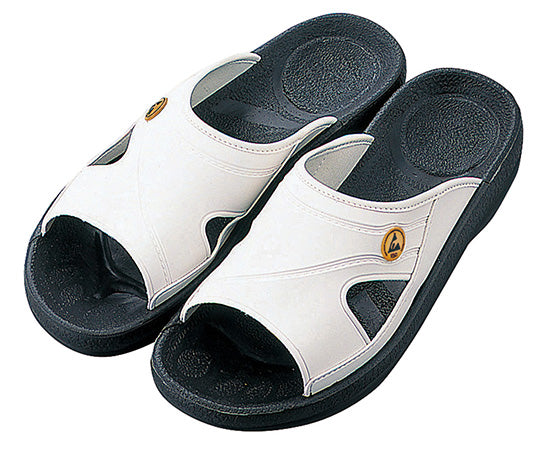 애즈퓨어 ESD 슬리퍼 화이트 S 1 발