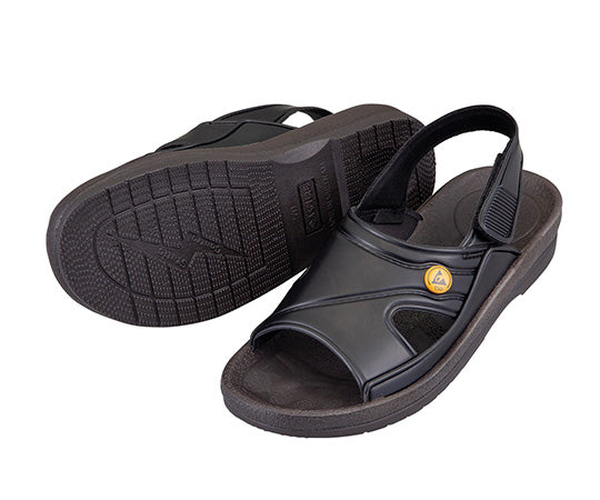 애즈퓨어 ESD 샌들 블랙 M 1발