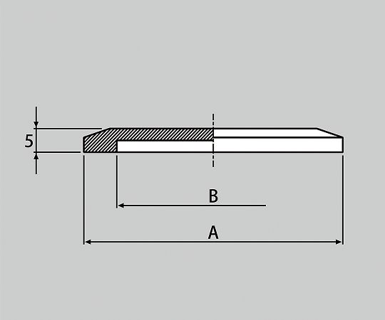 Blank flange SUS304 NW25 1 piece