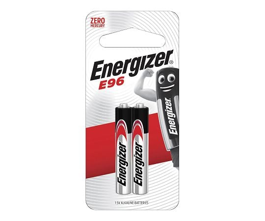 Alkaline battery, size AA, 2 batteries, E96B2, 1 pack (2 batteries)