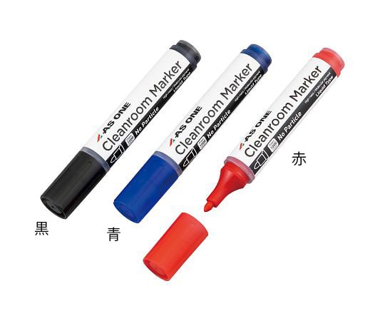 クリーンルーム用ホワイトボードマーカー 赤 3本入 1袋(3本入)