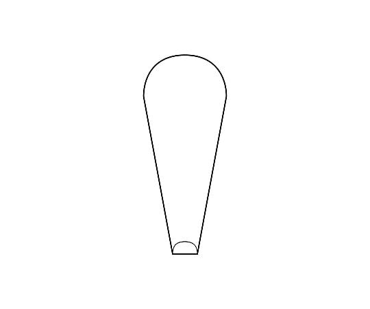 Ultra-precision tweezers, epoxy coated, 110mm, 5.SA.NE.6, 1 piece