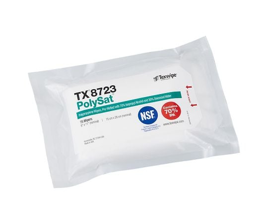 プリウェットワイパー PolySat 75枚入 TX8723 1袋(75枚入)