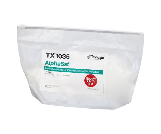 Pre-wet wipes AlphaSat 75 pieces TX1036 1 bag (75 pieces)