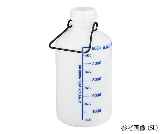 Narrow-mouth bottle with handle (with blue graduations) 5L 2000084131 1 bottle