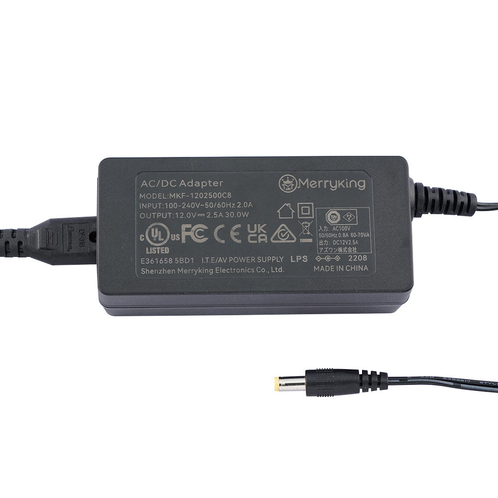 ACアダプタ 本体別体 MKF-1202500C8 1個