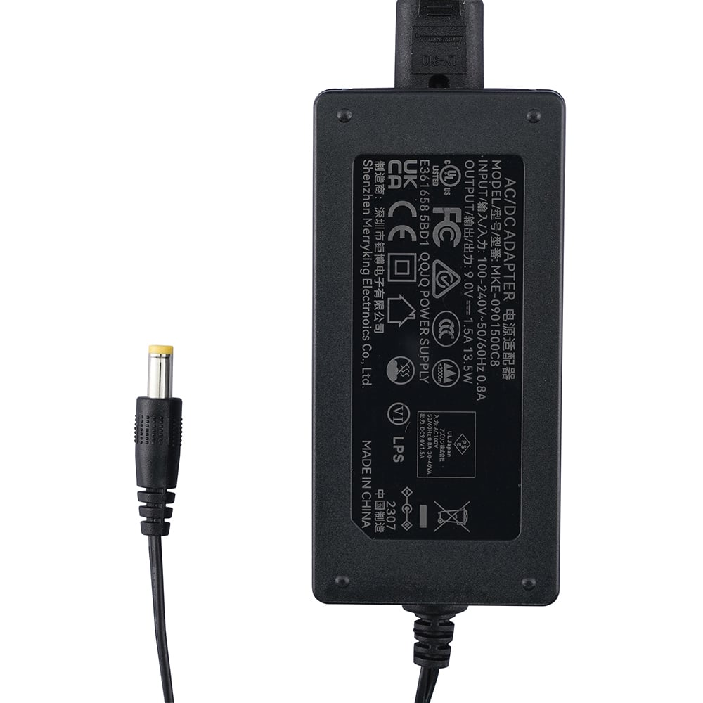 AC adapter DC9V 1.5A MKE-0901500C8 1 piece