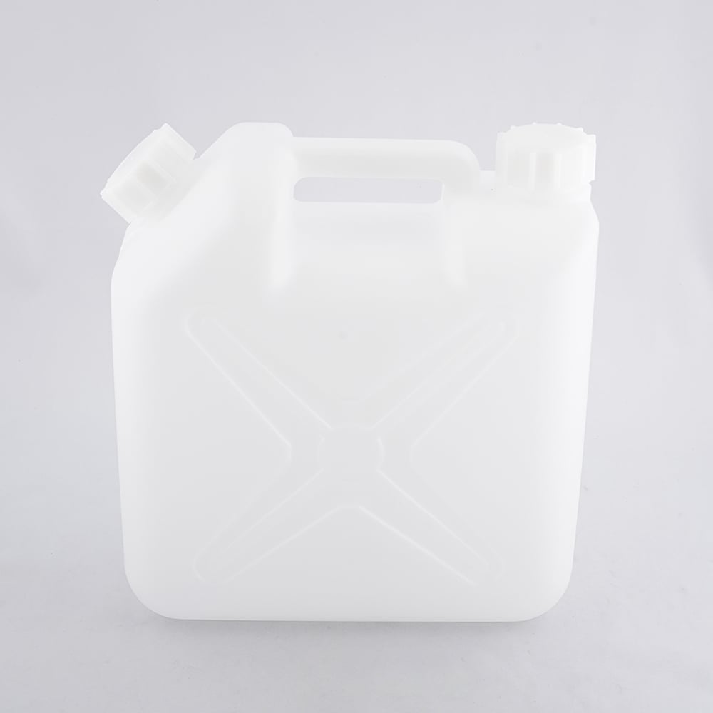 廃液回収容器(チューブ接続キャップ用) 290×138×340mm J無し 10L-BL2口 1個