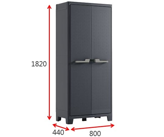 Moby High Type Outdoor Plastic Cabinet 9760100 1pc