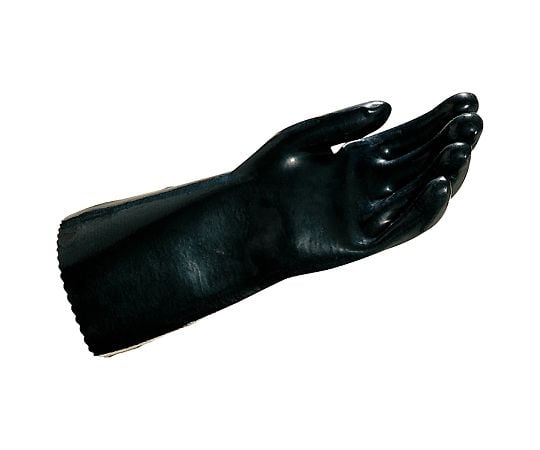 두꺼운 불소 고무 장갑 Fluotech 344 L 1쌍