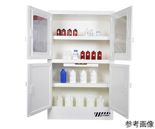 PP耐食キャビネット 1090×460×1800mm ACP810048T 1個