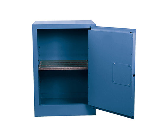 耐火キャビネット(ブルー) 590×460×890mm WA810120B 1個